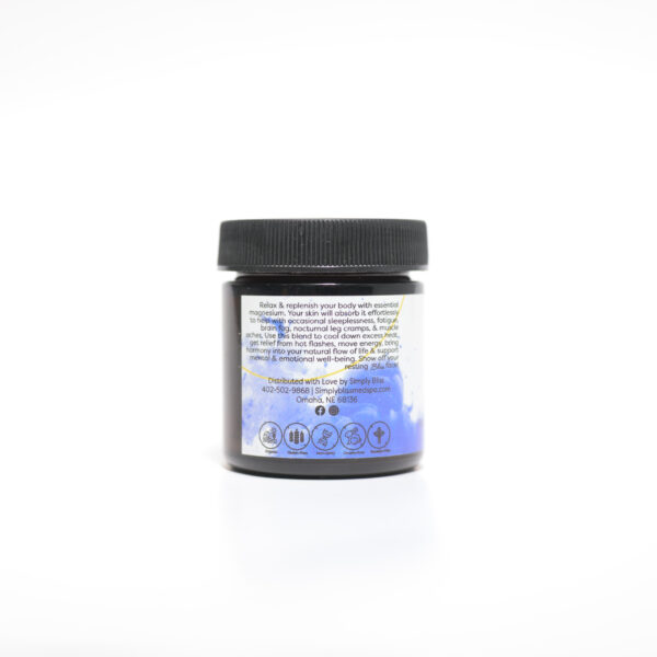 Blissful Nights Relaxing Magnesium Cream (1.7 oz) - Image 2